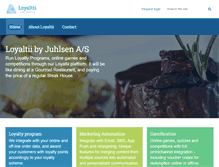 Tablet Screenshot of loyaltii.com